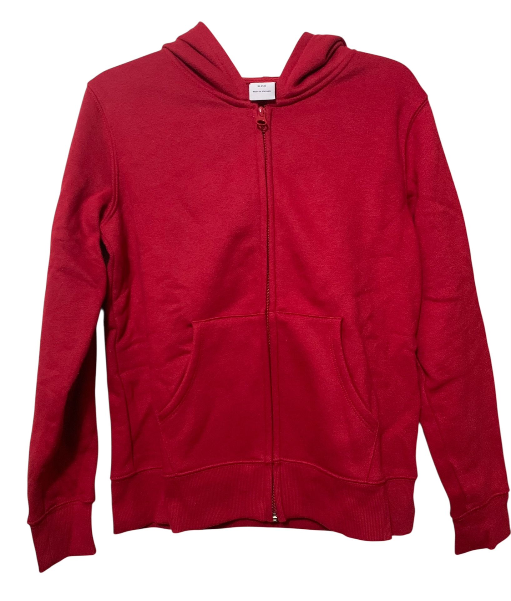 Full Zip Red Hoodie Girls Size XL (12)