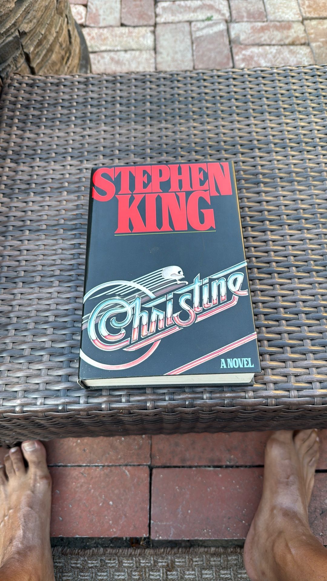 STEPHEN KING Christine Hardcover.