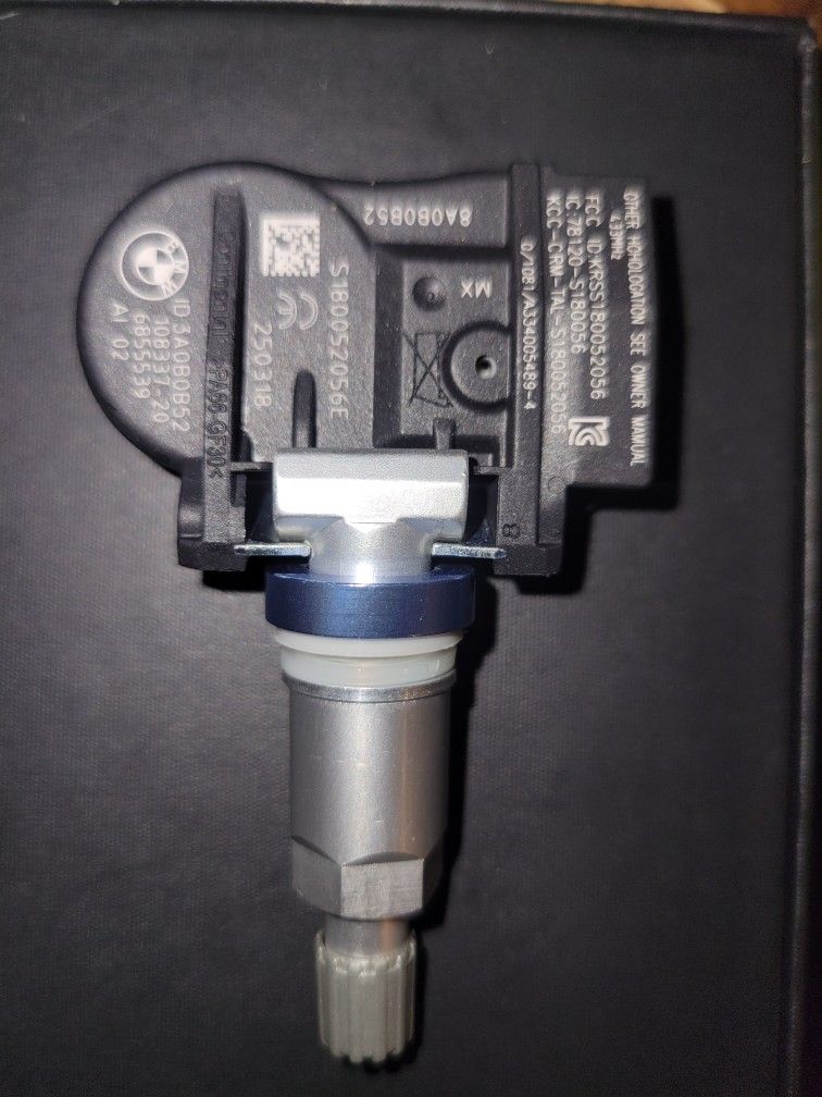 Bmw/mini Genuine Oem Tpms Tire Pressure Monitoring Sensor 