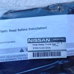 New Cargo Net - Nissan Altima Hideaway Trunk Cargo Net (Part#: T99C1-6CA0A) OEM