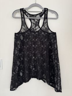 NEW Black Lace Tank Top