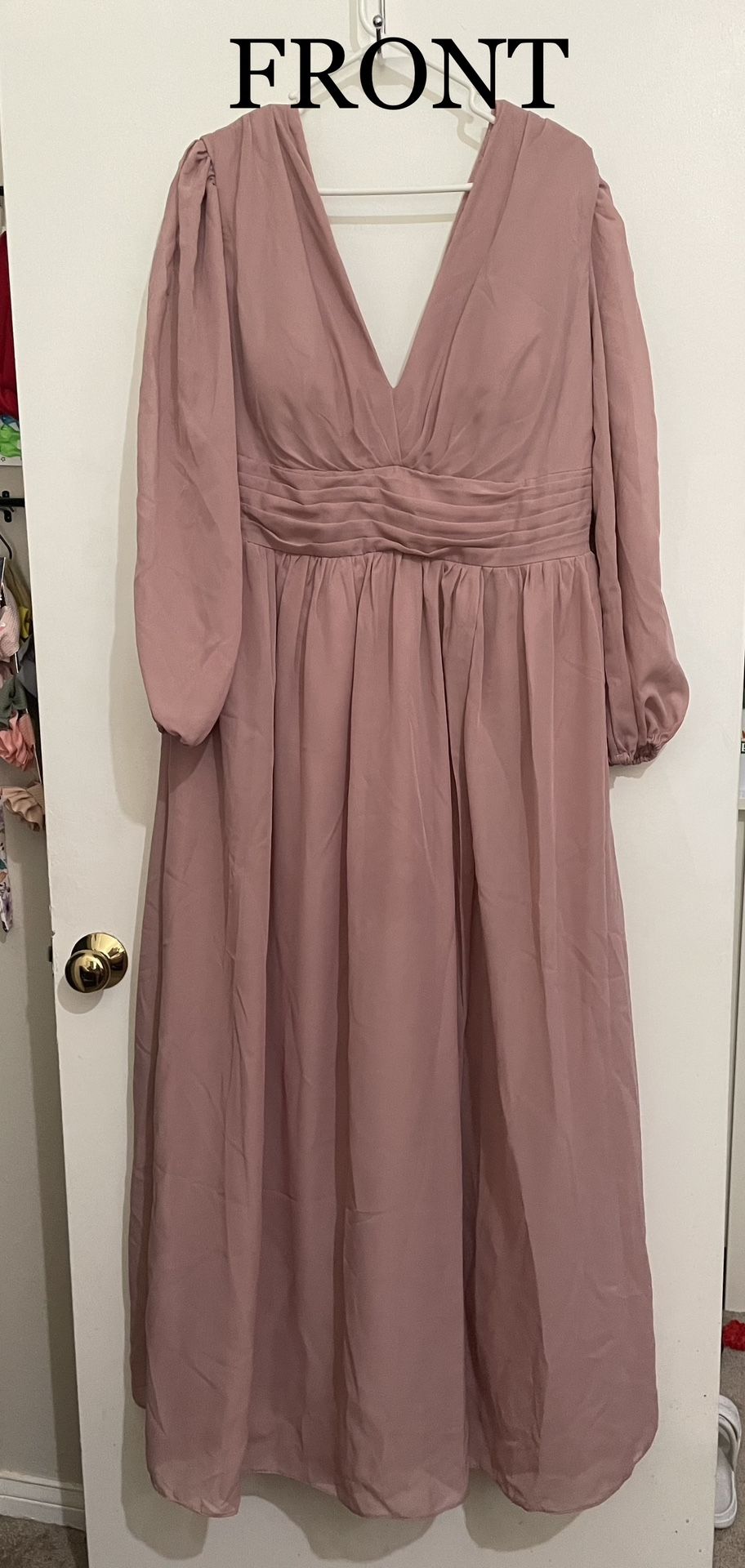 Blush Long Dress