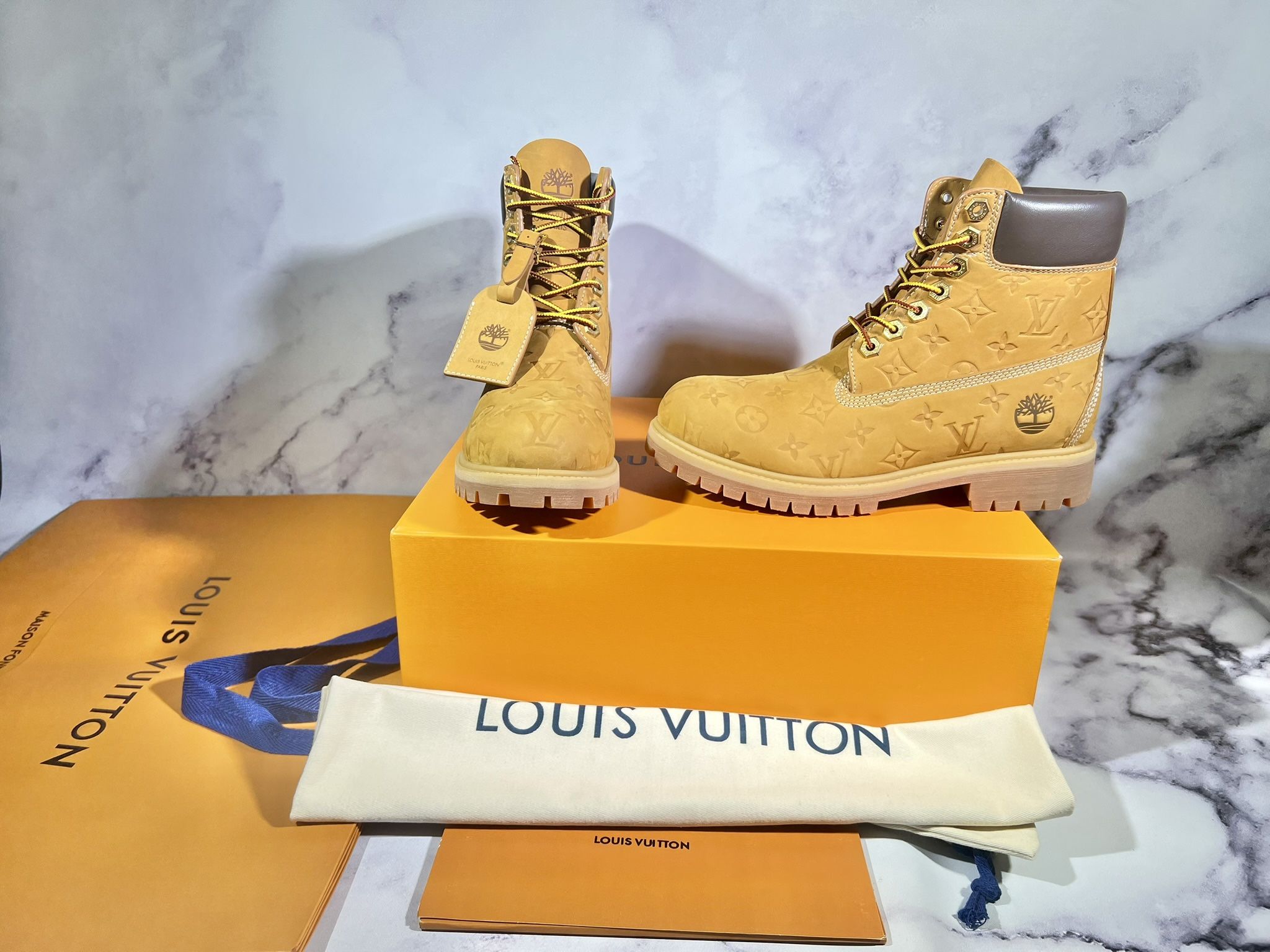 Louis Vuitton LV x Timberland 6-In Ankle Boot