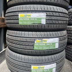 235/65/18 TBB Set Of 4 New Tires Installed And Balanced