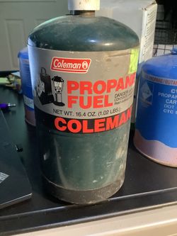 Coleman Propane Camping Gas Cylinders