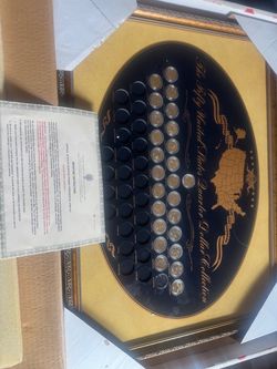 Half State gold uncirculated quarters
