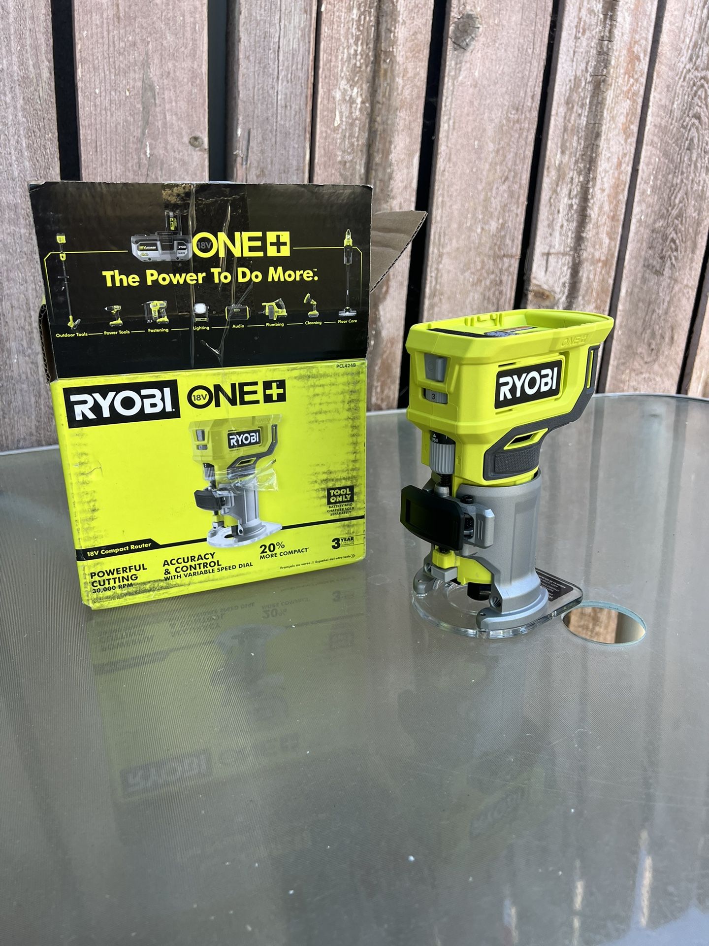 Ryobi 18v Cordless Compact Router TOOL ONLY