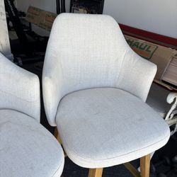 swivel fabric counter hight stools