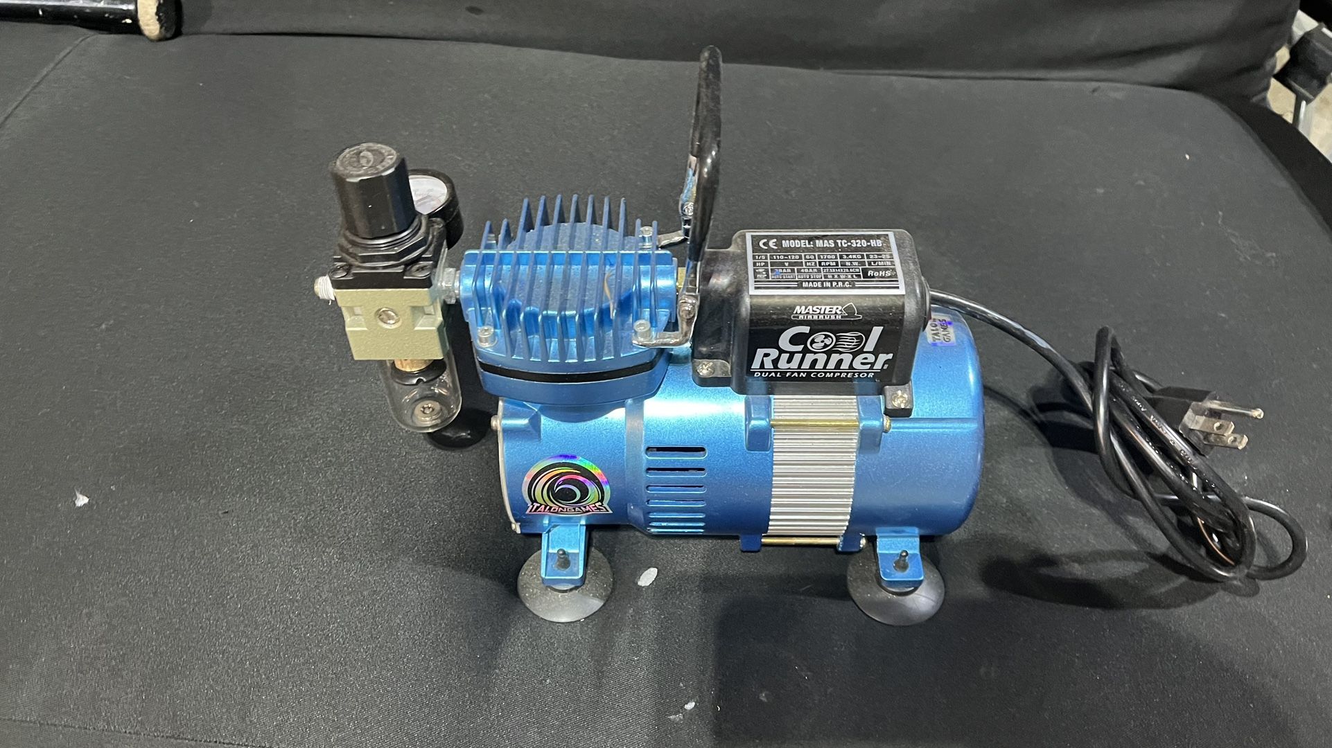 Master Airbrush Cool Runner Dual Fan Compressor