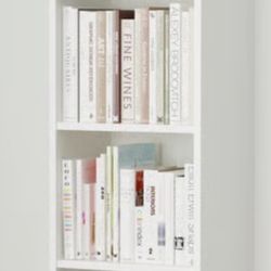BILLY Bookcase, white, 15 3/4x11x79 1/2 ", N=4