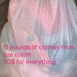 Cleaned out closet and took out tons of clothes