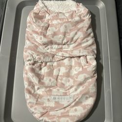 Baby Girl Fleece Swaddle 