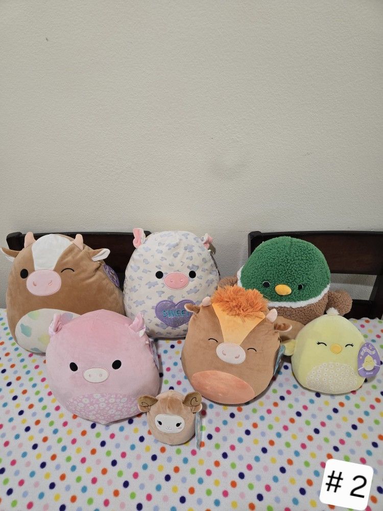 Farm Animals Squishmallows