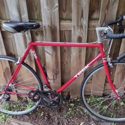 Vintage Red Trek 330 56cm Road Bike