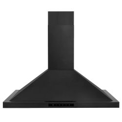 ZLINE 30 in. Convertible Vent Wall Mount Range Hood in Black Stainless Steel (BSKBN-30)
