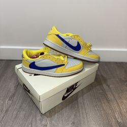 Jordan 1 Retro Low Travis Scott ‘Canary’