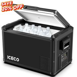 NEW IN BOX 60L / 63.4QT VL60 ProS Single Zone Portable Fridge and Freezer, Electric Cooler for Camping