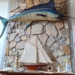 Marlin 100" Taxidermy Wall Decor 