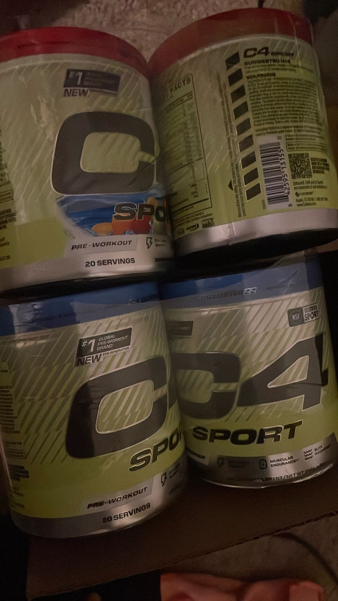 C4 brand preworkout