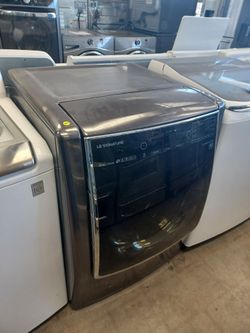 LG SIGNATURE FRONT LOAD GREY WASHER