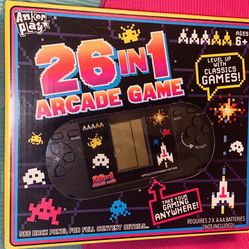 🧬👾💕🕹️🔷🪩🌟✨ 26-N-1 PORTABLE HANDHELD CLASSIC RETRO ARCADE GAME 🔷💕👾🧬🕹️🪩⚫️✨