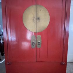Antique Chinese Wedding Cabinet