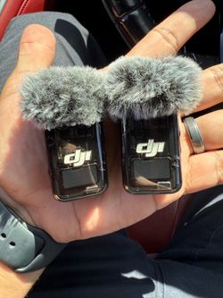 DJI Mic 2 Wireless Clip-On Transmitters 2-Pack w/ Windshields Black