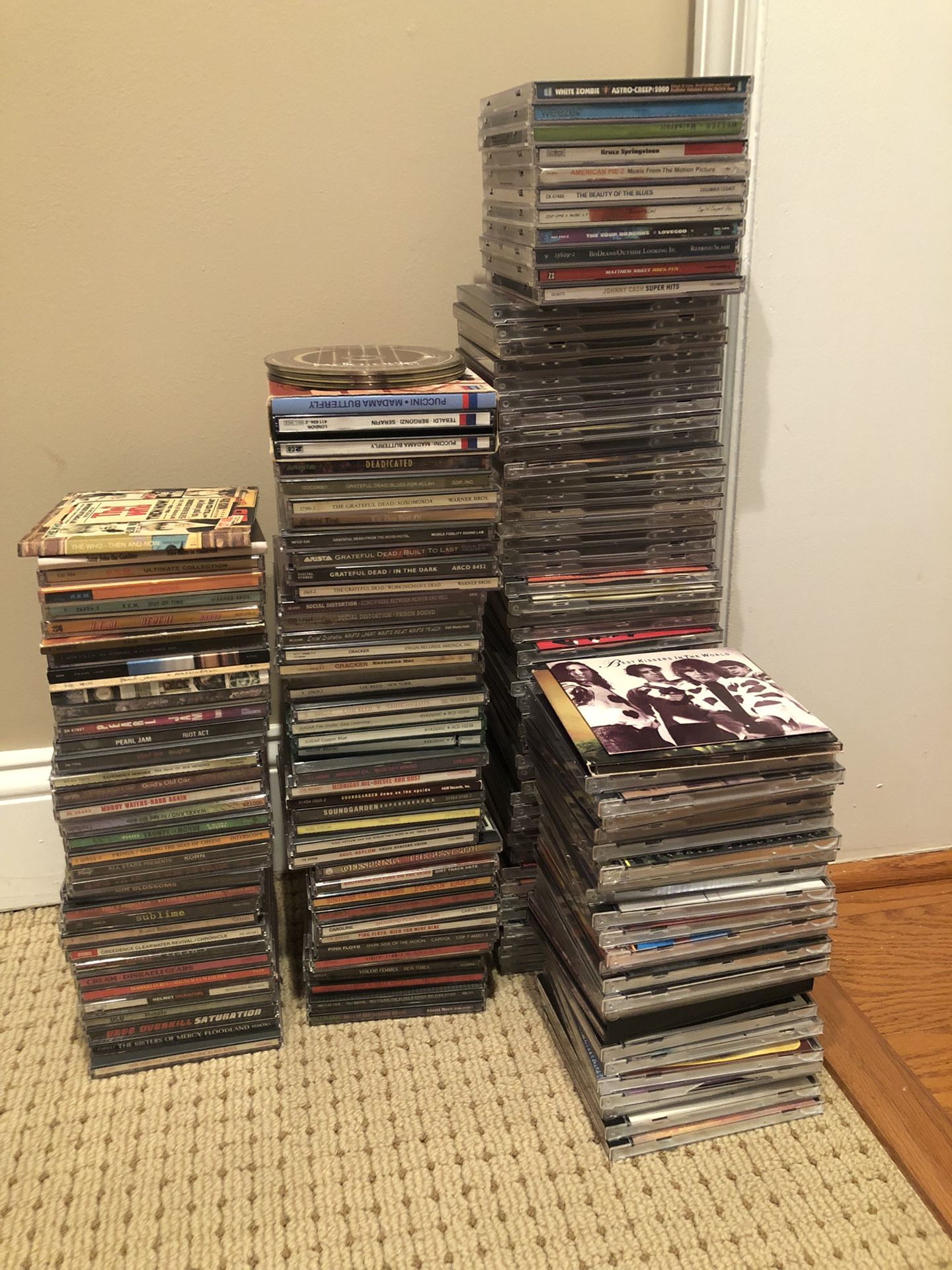 Music CDs!! Tons! Various Artists! They all have to go!!