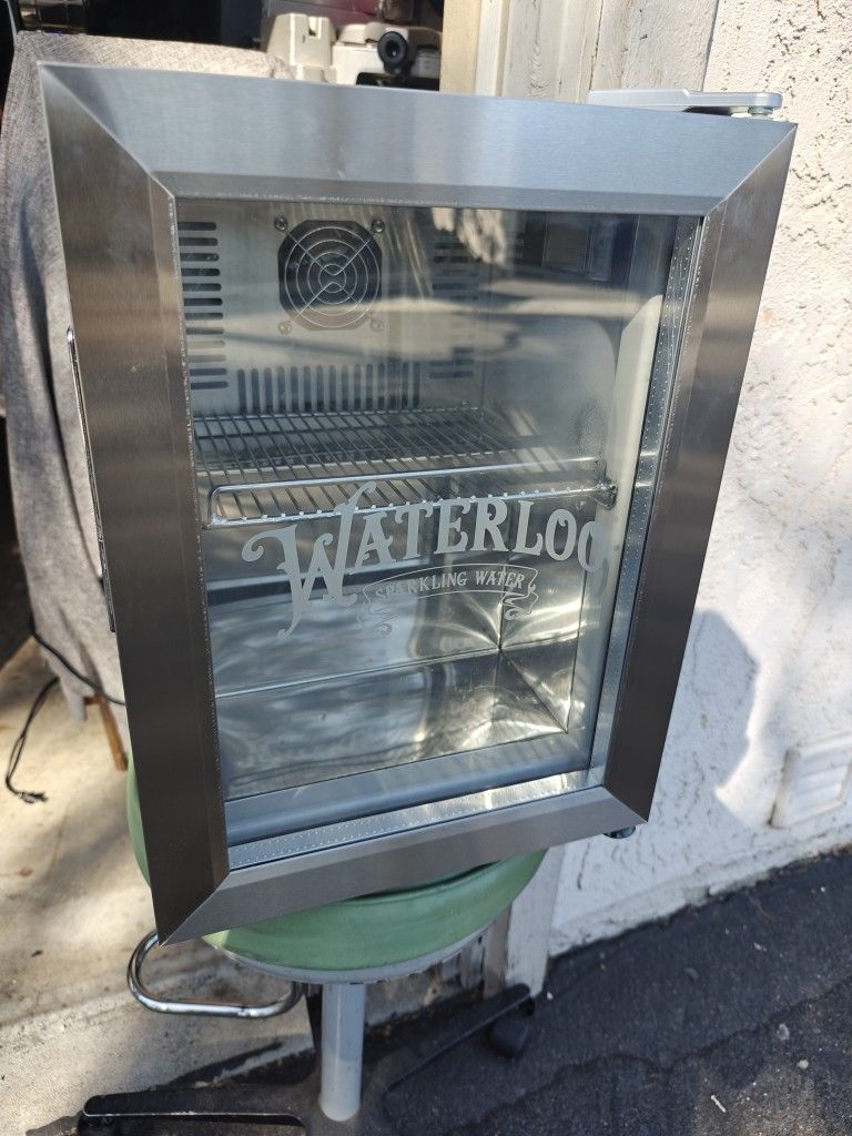 Stainless Steel Mini Fridge