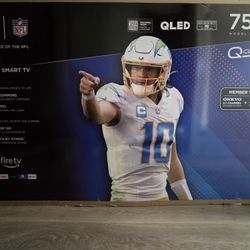 Open Box 75" TV TCL 