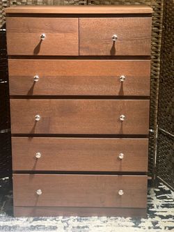 Ikea malm brown 6 drawers dresser