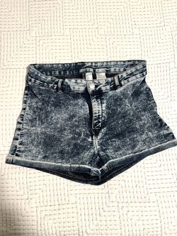 H&M High Rise Jean Shorts Size 12