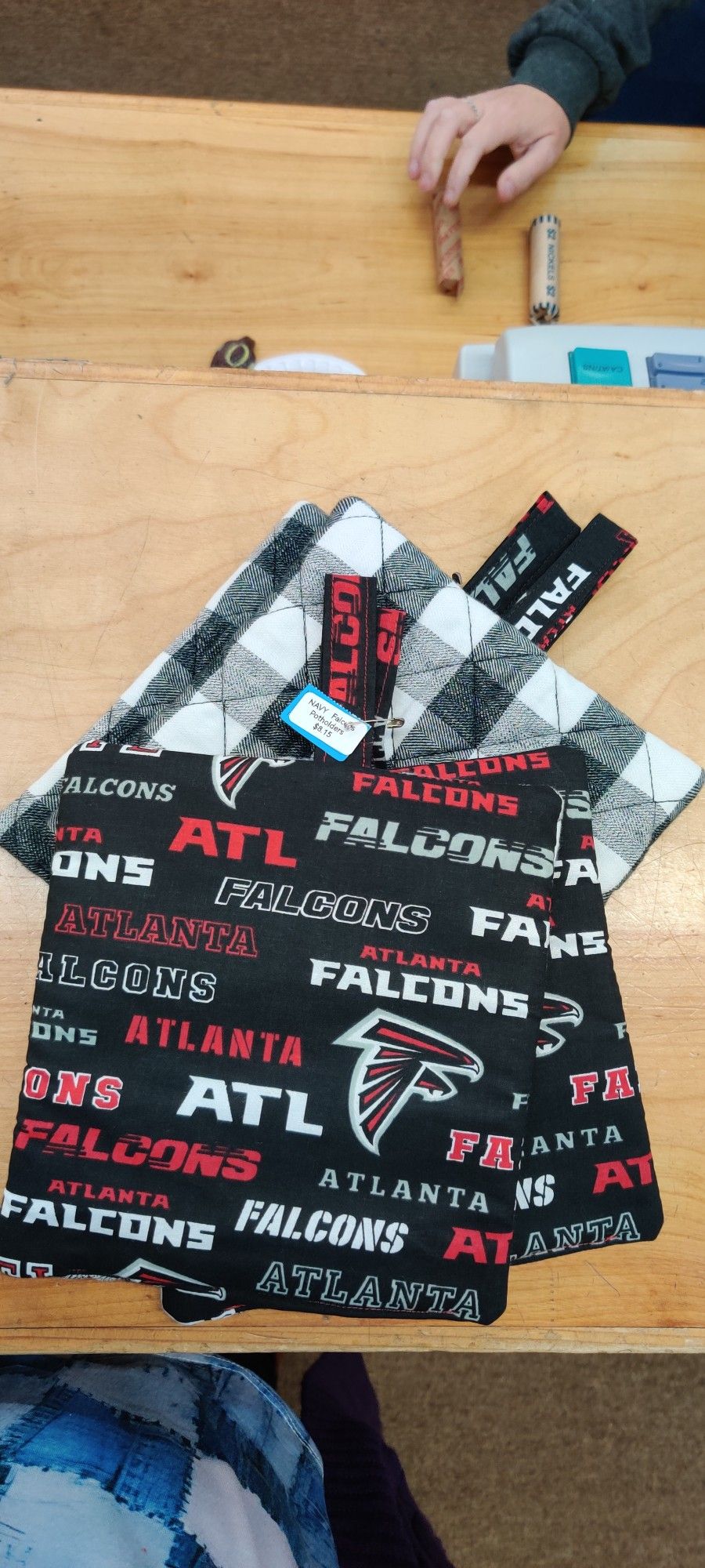 2 Falcons Potholders