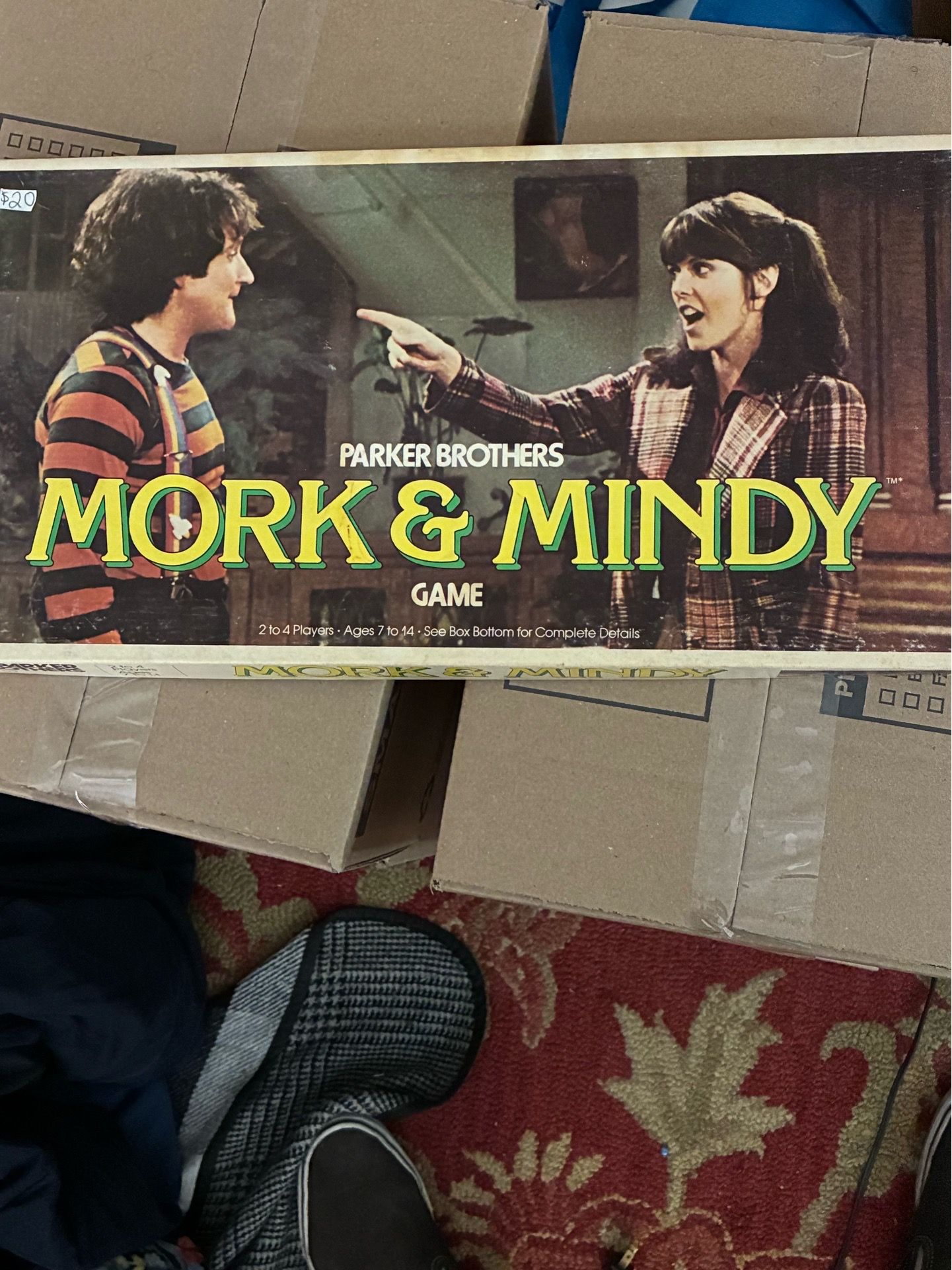 Mork & Mindy board game!