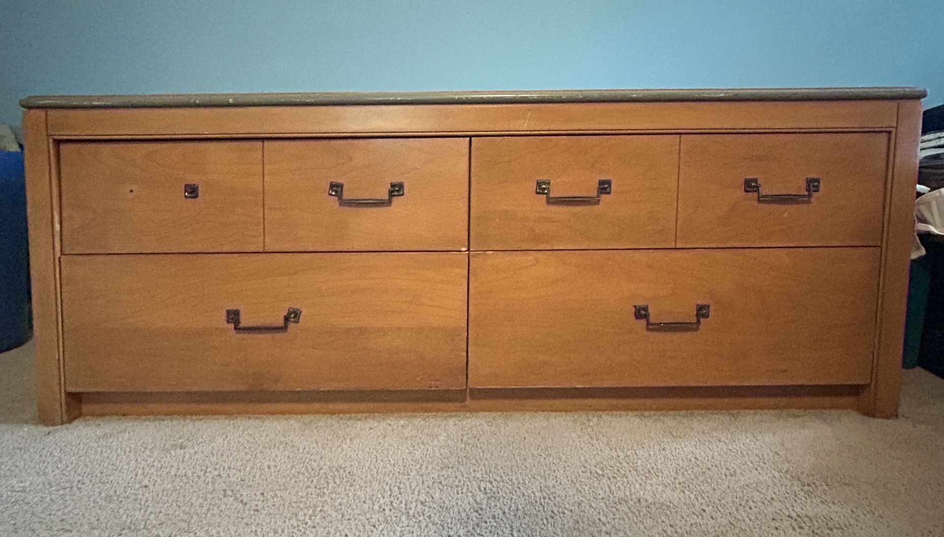Large Wood Dresser