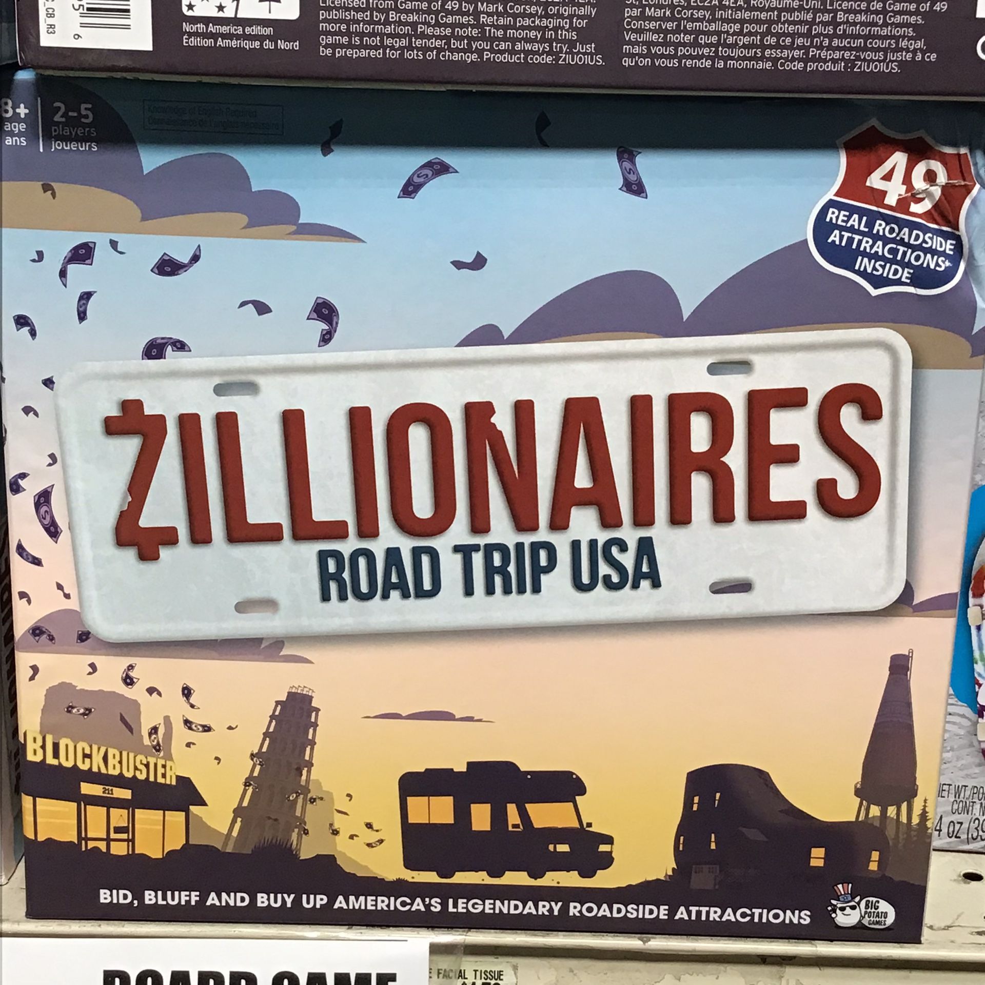 Zillionaires Board Game 