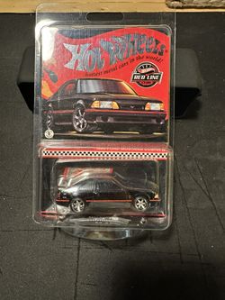 Hot Wheels RED LINE CLUB EXCLUSIVE 1993 FORD MUSTANG COBRA R 2022 w/ PATCH & PIN