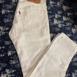 Levi 501 White Jeans Men’s