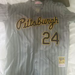 Men’s mitchell and ness Barry Bonds Jersey sewn 