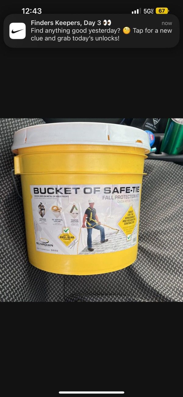 Bucket Of Safety