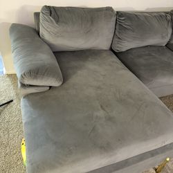 Grey sectional - wayfair