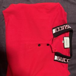 Xl  Red Gucci Shirt 