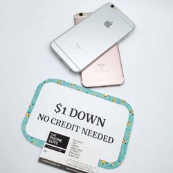 Apple IPhone 6s - 90 DAY WARRANTY - $1 DOWN - NO CREDIT NEEDED 