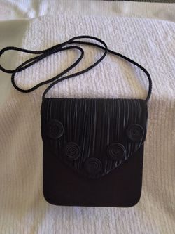 Black evening bag