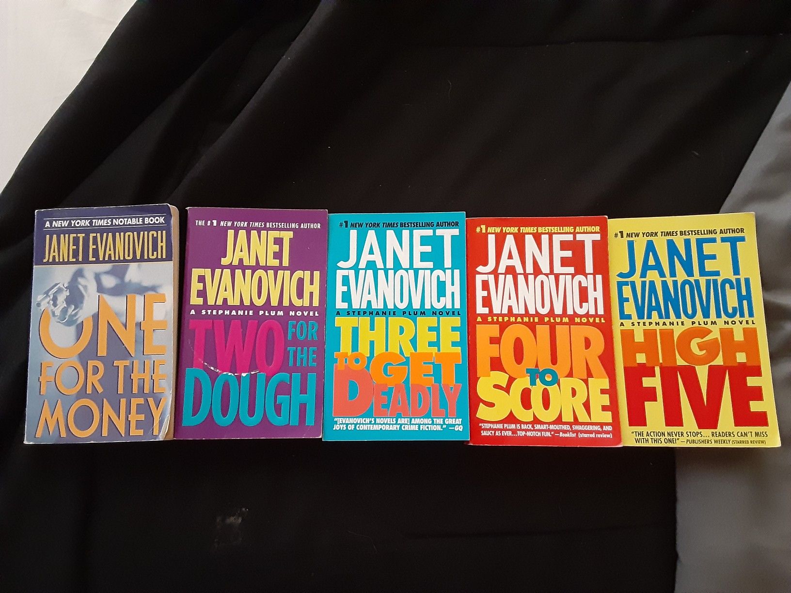 Janet Evanovich Stephanie Plum Series Books 1-5