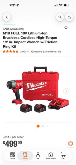 1/2” high torque impact wrench kit