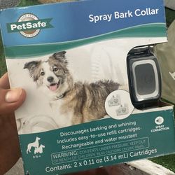 Pet safe Spray Bark Collar