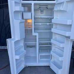 Maytag Side-By-Side Refrigerator Freezer Ice