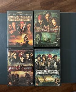 Pirates of the Caribbean DVD’s