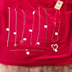 Necklaces, Heart Pendant, Heart Bracelet